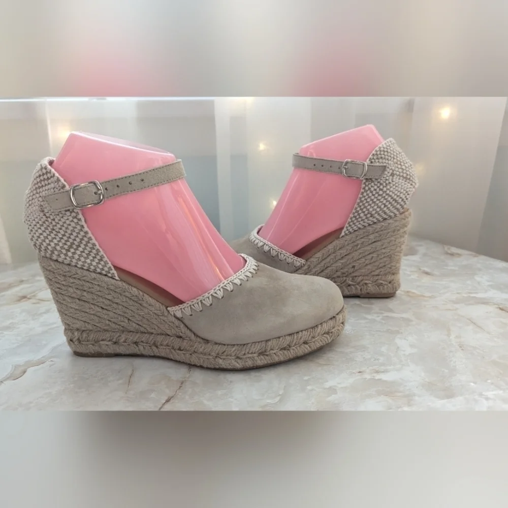 Paseart Espadrilles Wedges Made In Spain  Size 38